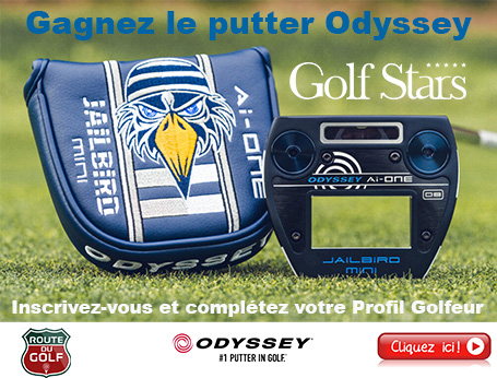Gagnez le putter Odyssey 2024 en vous inscrivant sur GolfStars et complétez votre Profil Golfeur