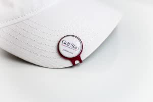 Clip de casquette avec marque-balle magnétique logoté Golf Stars